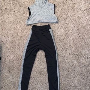 Fashionova sleeveless two pieces set